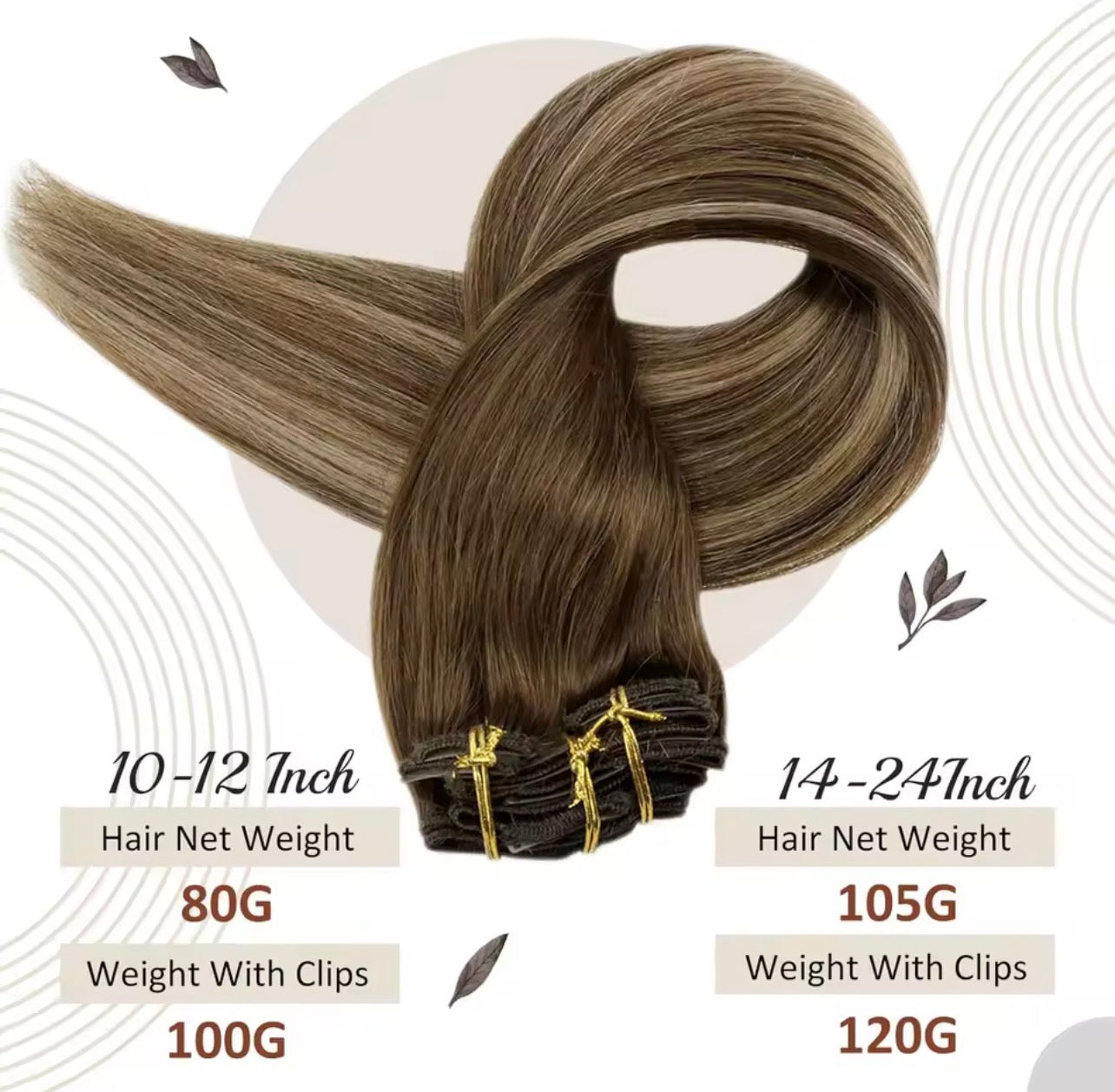 LUMÉN 22" Hybrid Weft Clip-Ins (#P6/613 Highlighted Blonde) | 120g 7pc Viral HairTok Transformation Set