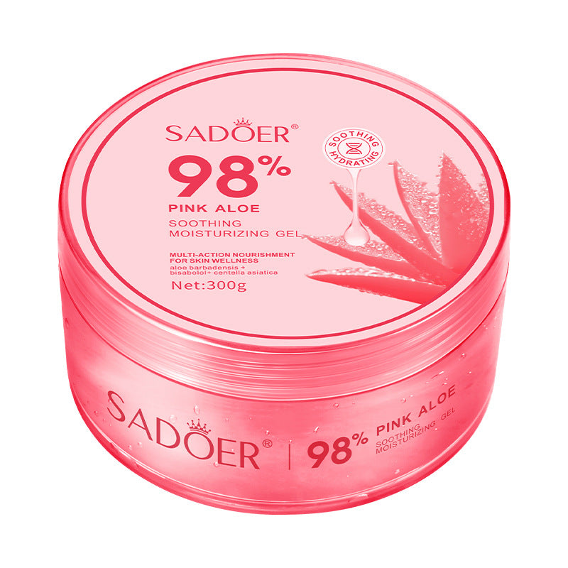 Pink Aloe Series Image Beauty Natural Aloe Vera Gel Mask Hydrating and Moisturizing Mask Aloe Vera Oil Control Chinese Version