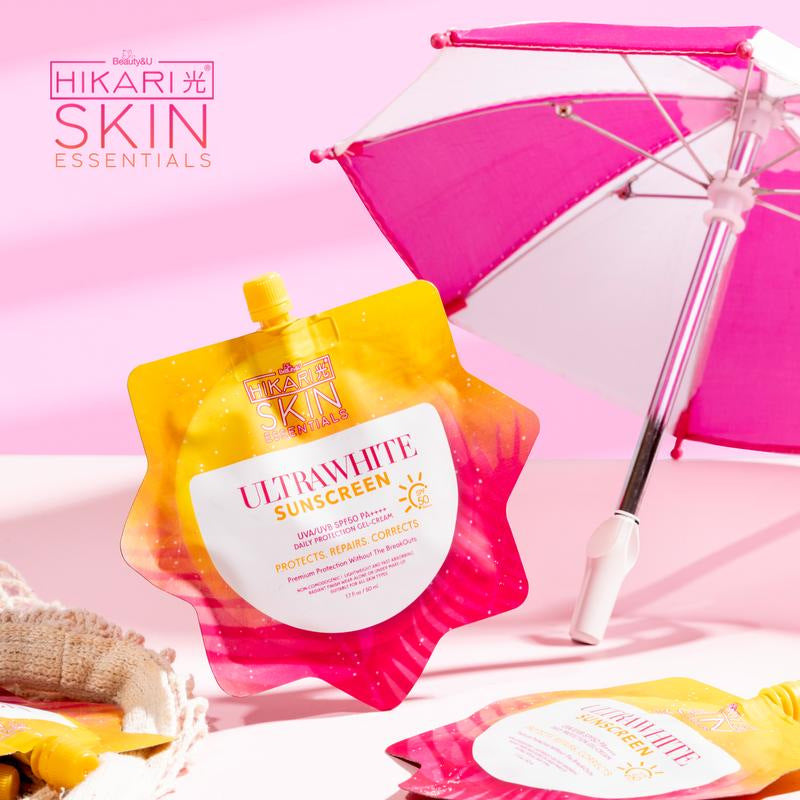 Hikari Sunscreen, Whitening Isolation Cream, Anti-Uv, Moisturizing, Waterproof, Sweat-Proof, Breathable, Non-Greasy, Genuine for Women